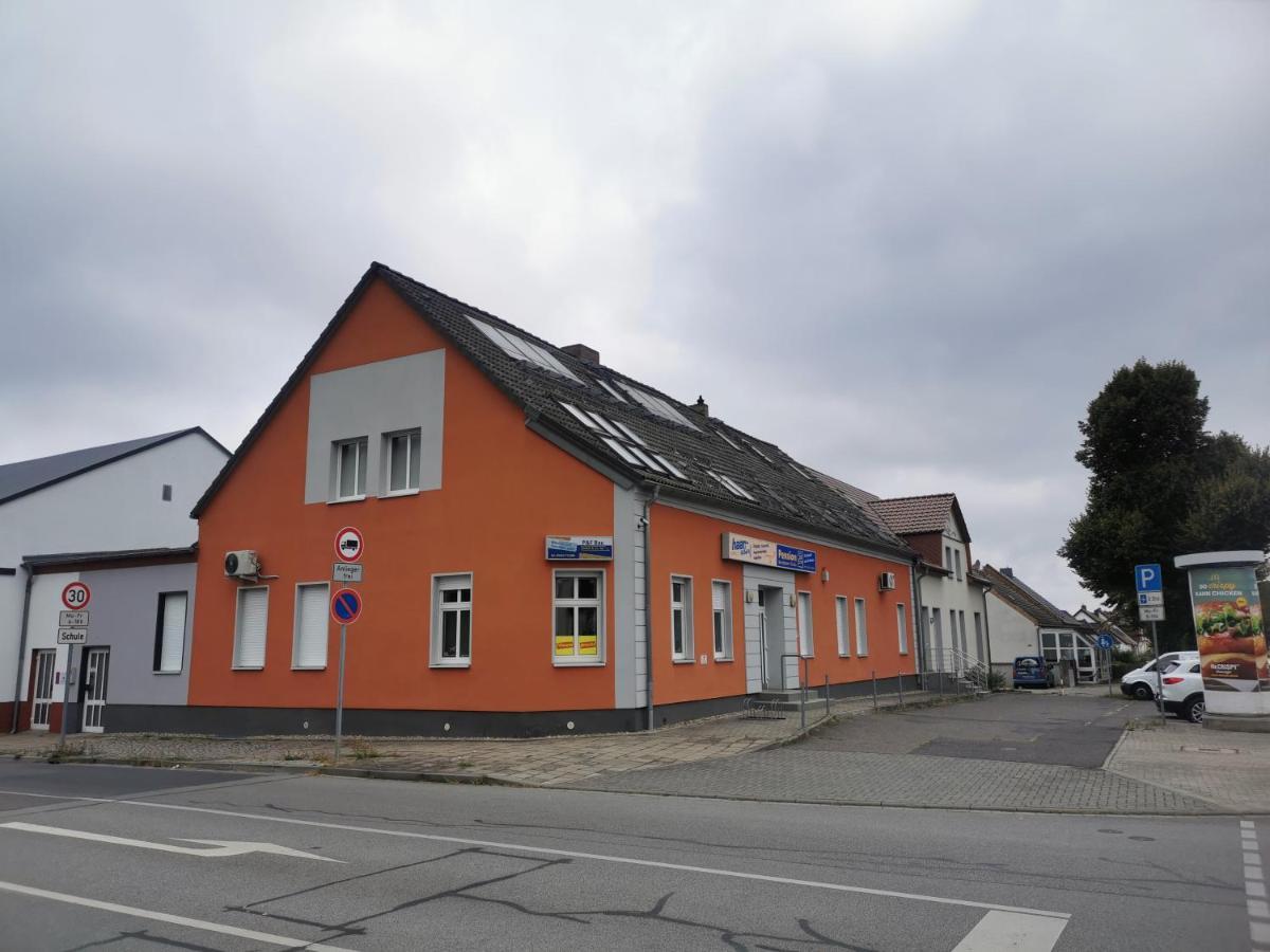 Zimmervermietung Schönfließer Stuben auch für Monteure Eisenhüttenstadt Exterior foto